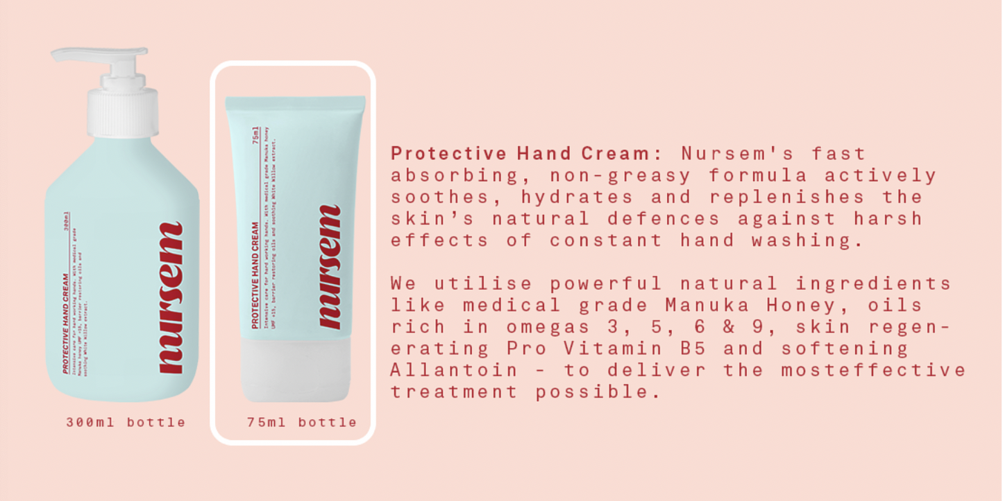 [現貨] Nursem 護士護手霜 75ml + 300ml