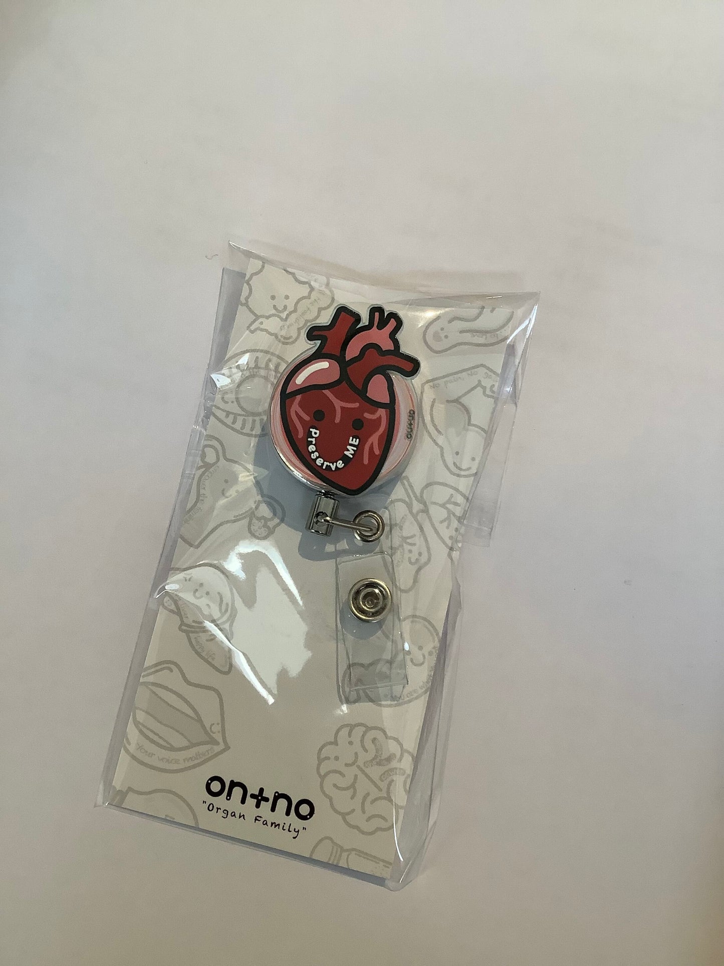 [現貨] on.no.hk 香港原創｜喔！根家族 器官易拉扣