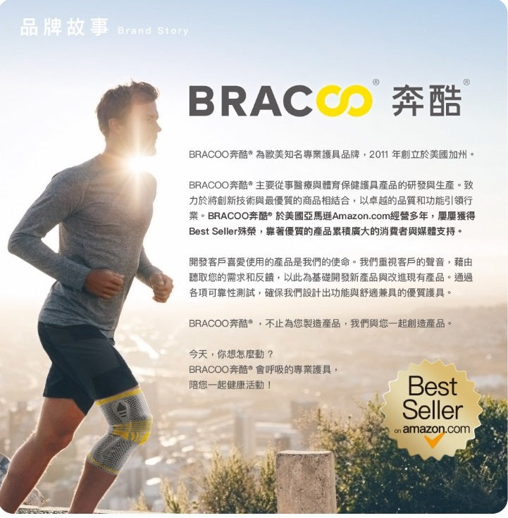 [現貨] Bracoo奔酷 - 美國可調支撐透氣拇指托 TP32