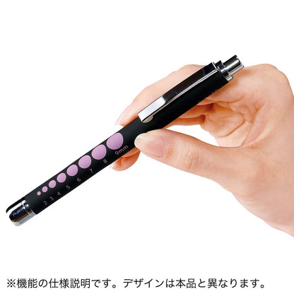 [預購] 輕量橡膠質感電筒筆（香檳金色）