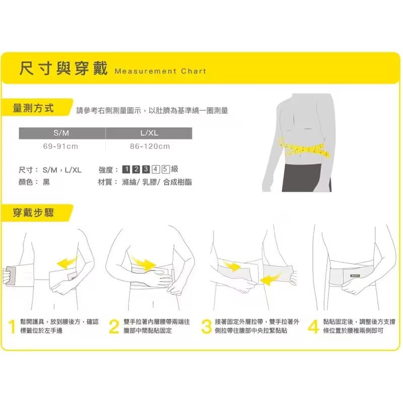 [現貨] Bracoo奔酷 - 美國貼身支撐護腰 BS30