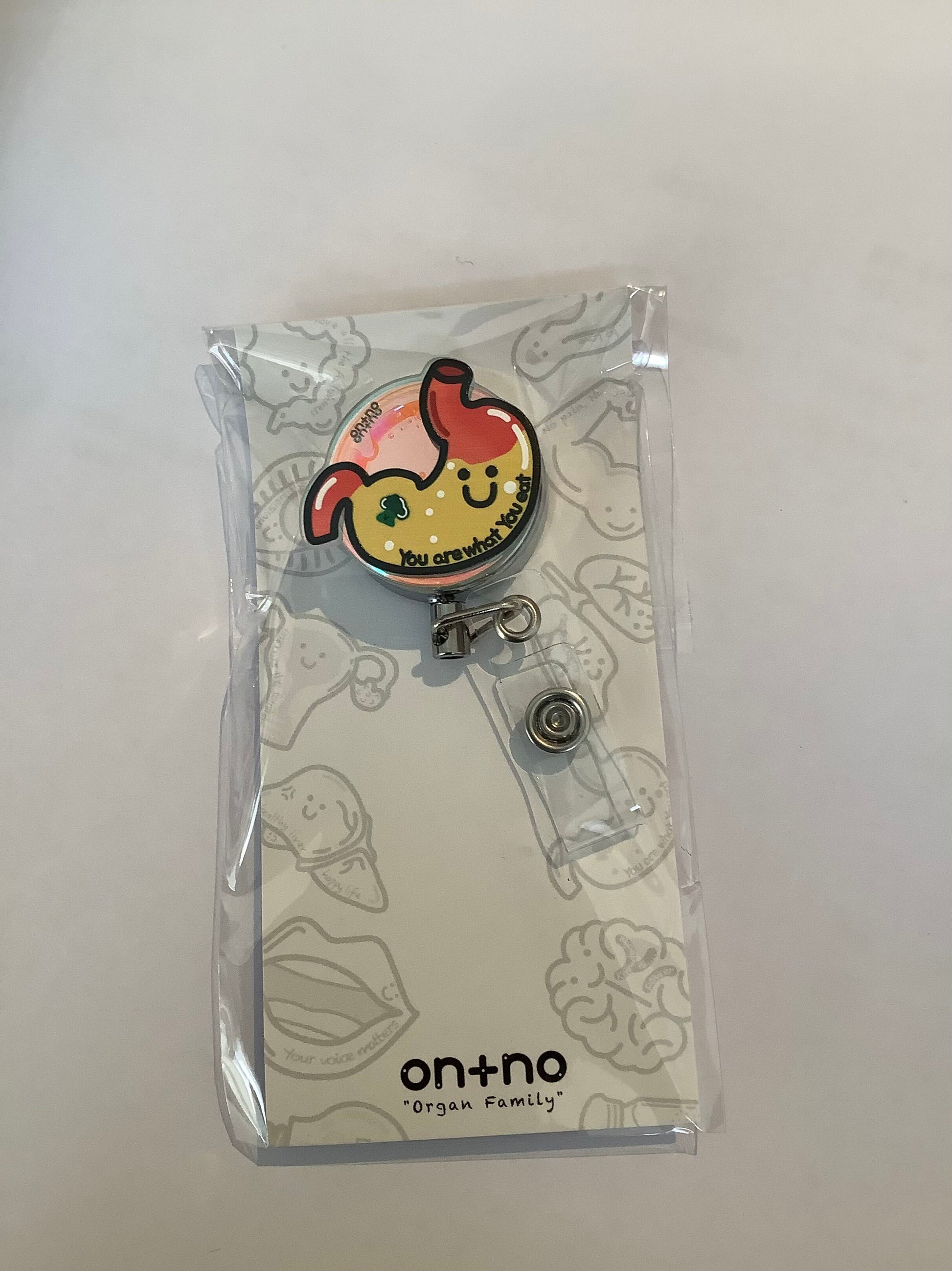 [現貨] on.no.hk 香港原創｜喔！根家族 器官易拉扣