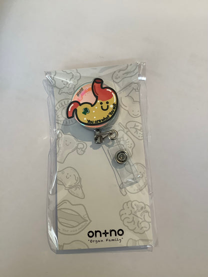 [現貨] on.no.hk 香港原創｜喔！根家族 器官易拉扣