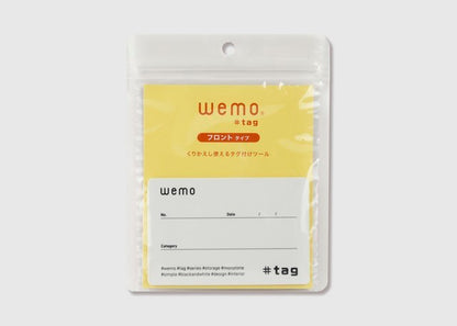 [現貨] WEMO TAG 可重用標籤 (封面貼)