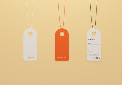 [現貨] WEMO TAG 可重用標籤 (附掛繩)