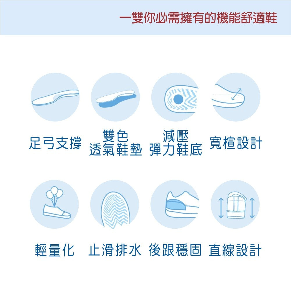 [現貨] ENRICH 雲柔護士鞋 (小白鞋款) 男/女裝