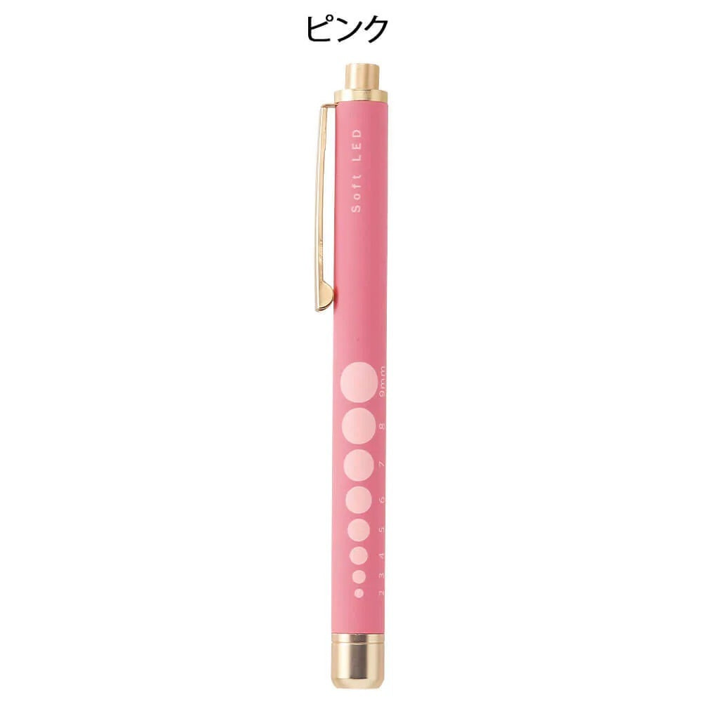 [預購] 輕量橡膠質感電筒筆（香檳金色）