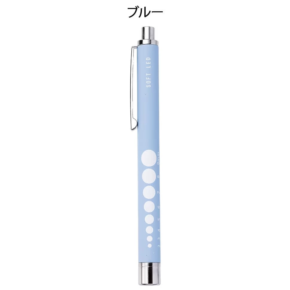 [預購] 柔和色調輕量橡膠質感電筒筆