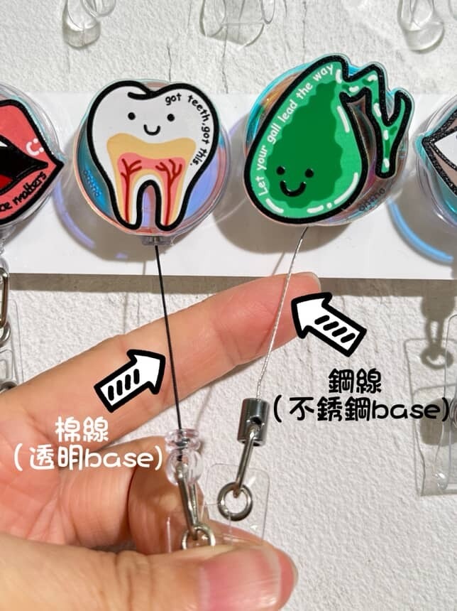 [現貨] on.no.hk 香港原創｜喔！根家族 器官易拉扣