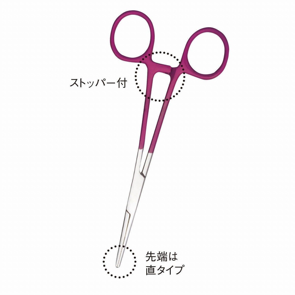 [預購] 日本彩色止血鉗14CM