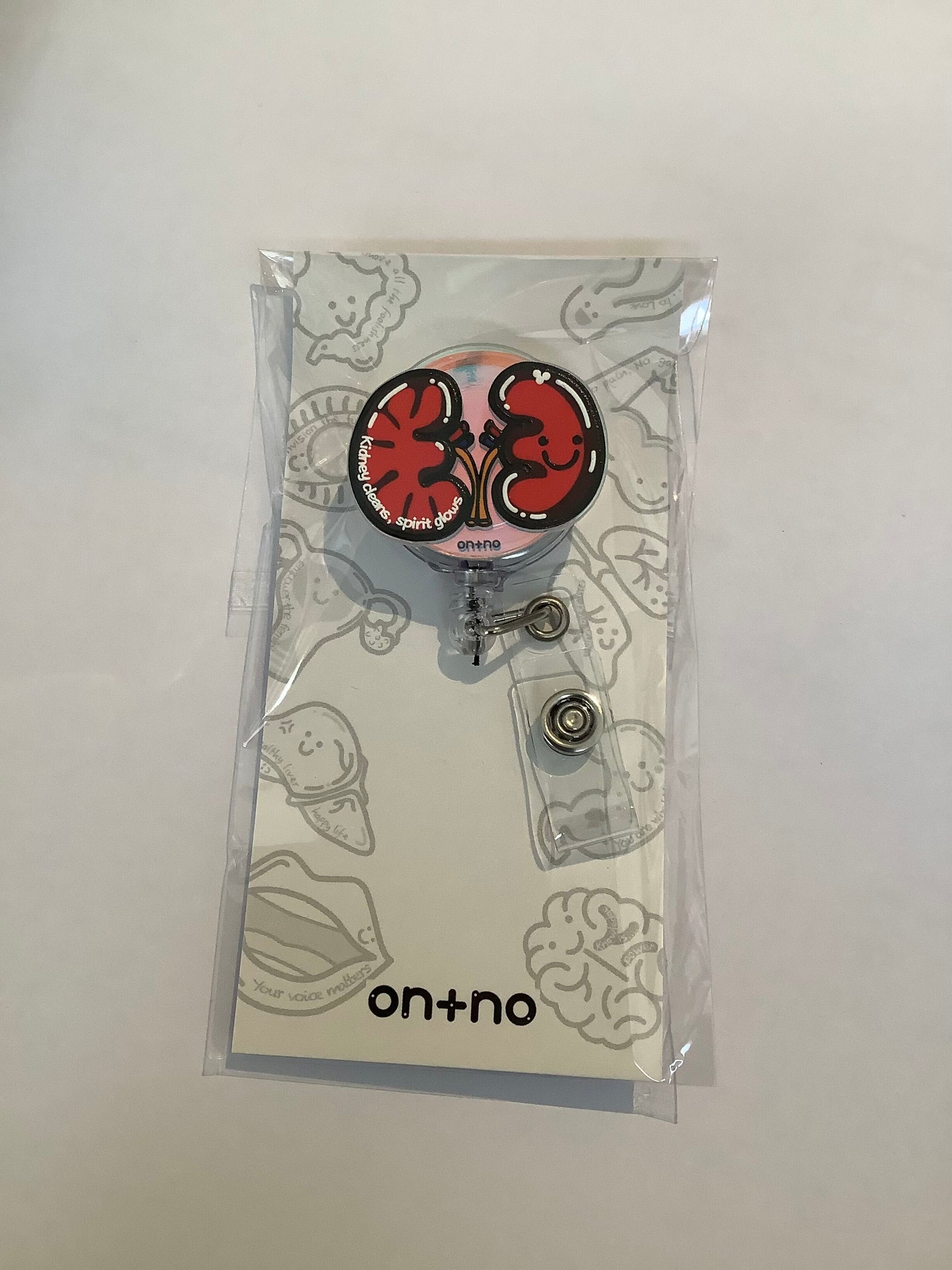 [現貨] on.no.hk 香港原創｜喔！根家族 器官易拉扣