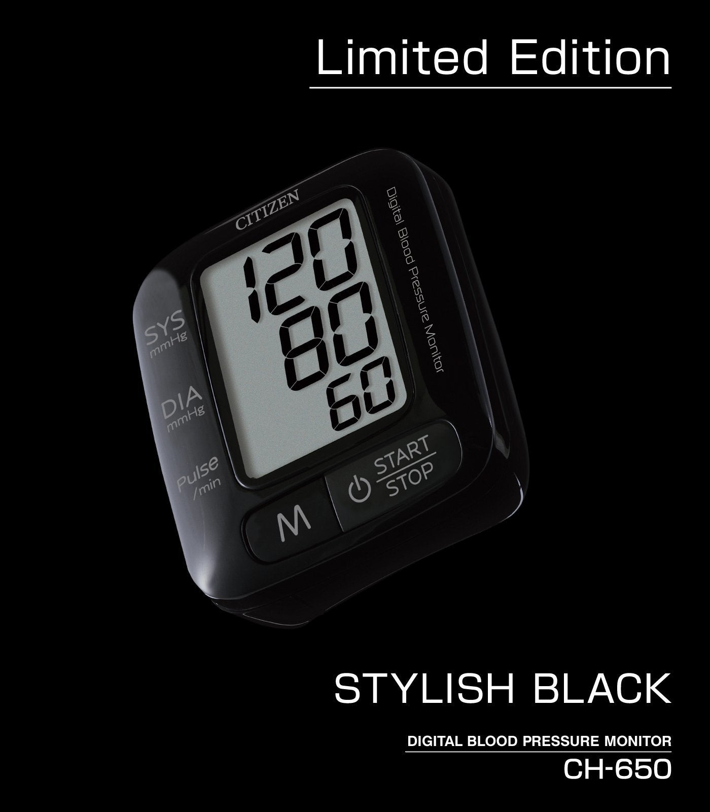 [現貨] CITIZEN 電子血壓計 CH650 (手腕式)