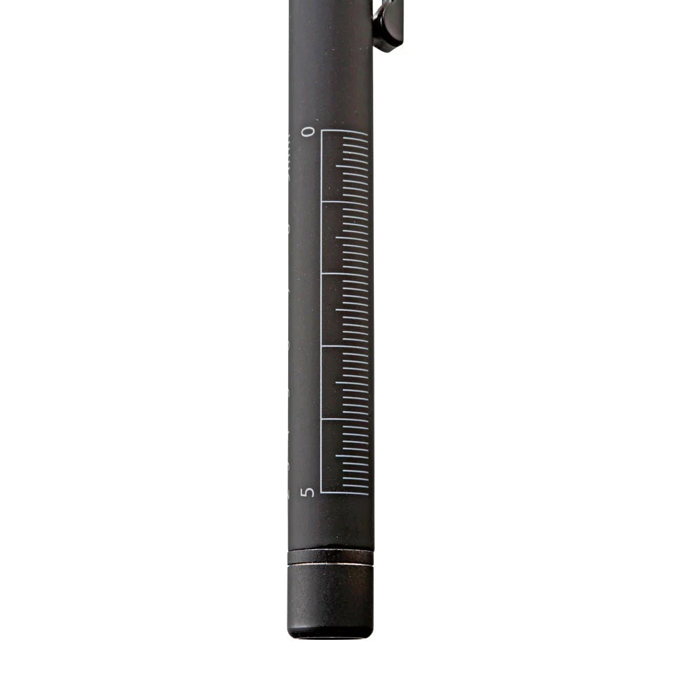 [預購] 全黑輕量橡膠質感電筒筆